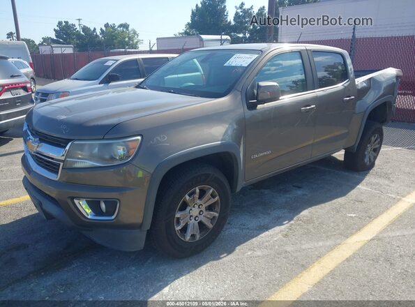 1GCGSCE31G1376210 2016 CHEVROLET COLORADO Gray Przód lewy