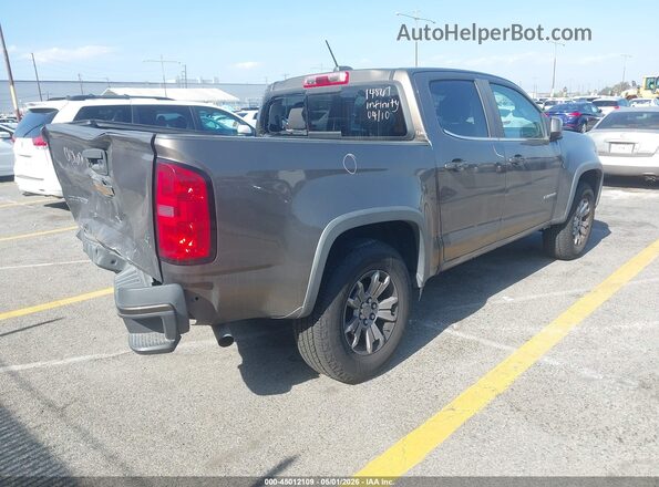 1GCGSCE31G1376210 2016 CHEVROLET COLORADO Gray Tył prawy