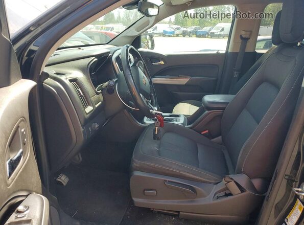 1GCGSCE32G1212450 2016 CHEVROLET COLORADO Black Front interior view