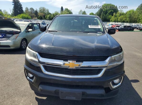 1GCGSCE32G1212450 2016 CHEVROLET COLORADO Black Front view