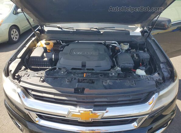 1GCGSCE32G1212450 2016 CHEVROLET COLORADO Black Rear interior view