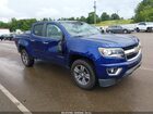 2016 Chevrolet Colorado Lt Blue vin: 1GCGSCE36G1179467