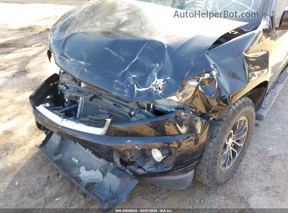 1GCGSCE36G1328945 2016 CHEVROLET COLORADO Black Widok z przodu