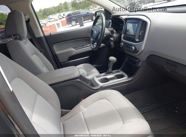 1GCGSCE39G1255375 2016 CHEVROLET COLORADO Серый Вид салона спереди