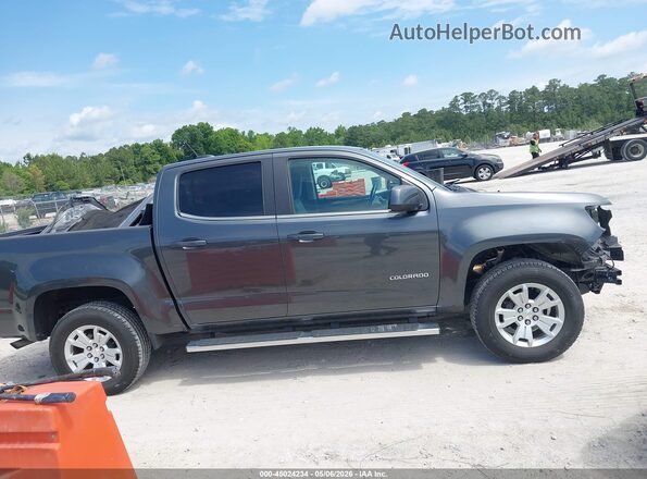 1GCGSCE39G1255375 2016 CHEVROLET COLORADO Серый Панорамный вид салона 360°