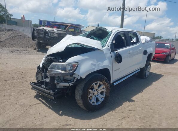 1GCGSCEA1L1105155 2020 CHEVROLET COLORADO White Przód lewy