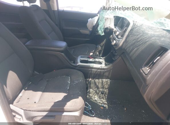 1GCGSCEA1L1105155 2020 CHEVROLET COLORADO White Widok wnętrza z przodu