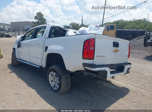 1GCGSCEA1L1105155 2020 CHEVROLET COLORADO White Tył lewy