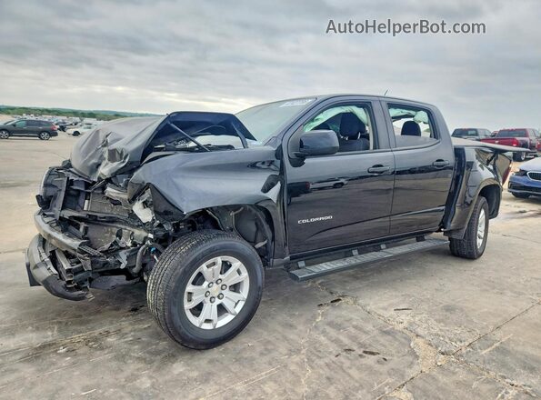 1GCGSCEA8M1156623 2021 CHEVROLET COLORADO Black Front left