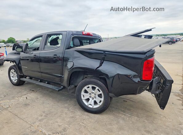 1GCGSCEA8M1156623 2021 CHEVROLET COLORADO Black Rear left