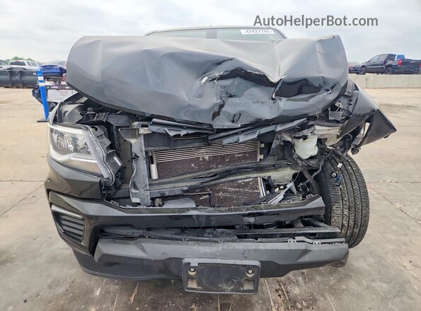 1GCGSCEA8M1156623 2021 CHEVROLET COLORADO Black Front view
