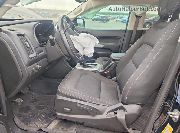 1GCGSCEA8M1156623 2021 CHEVROLET COLORADO Black Front interior view