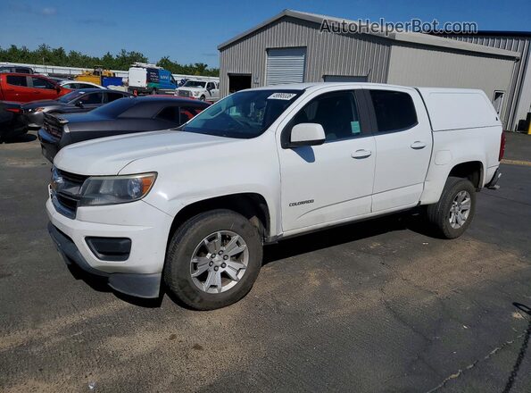 1GCGSCEA9J1121553 2018 CHEVROLET COLORADO Белый Передняя левая четверть