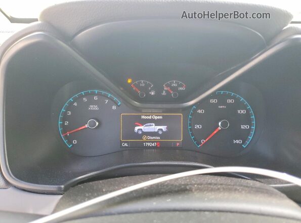 1GCGSCEN1K1160898 2019 CHEVROLET COLORADO Белый Вид щитка приборов