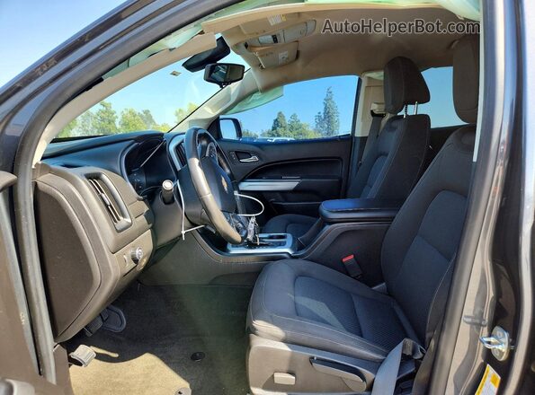 1GCGSCEN2H1317542 2017 CHEVROLET COLORADO Gray Widok wnętrza z przodu