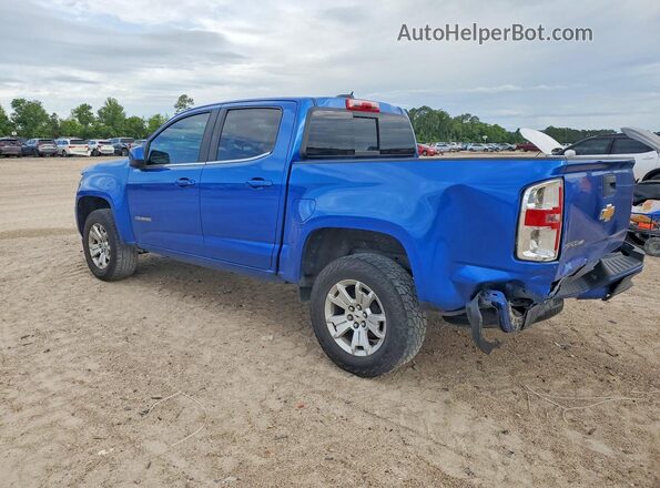 1GCGSCEN2K1248052 2019 CHEVROLET COLORADO Blue Rear left