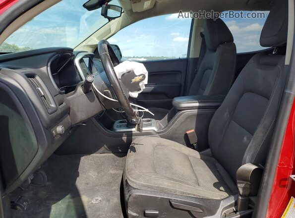 1GCGSCEN3K1216436 2019 CHEVROLET COLORADO Red წინა სალონის ხედი