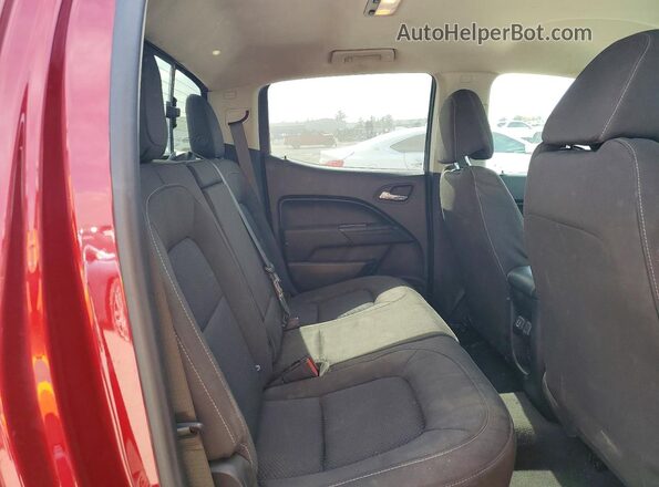 1GCGSCEN3K1216436 2019 CHEVROLET COLORADO Red უკანა სავარძლების ხედი