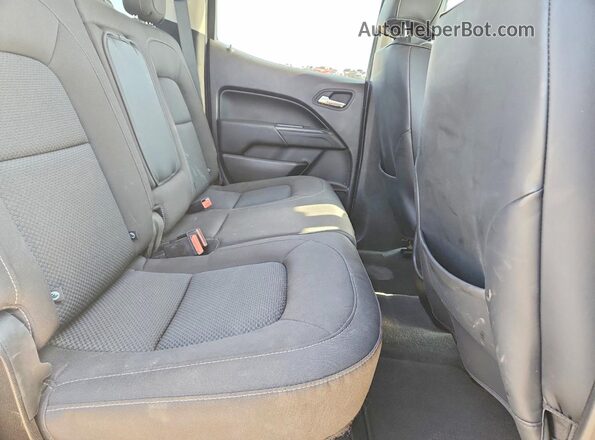 1GCGSCEN4K1240311 2019 CHEVROLET COLORADO White Rear seats view