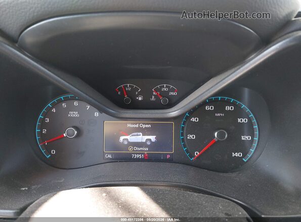 1GCGSCEN4L1195078 2020 CHEVROLET COLORADO White Vista de los asientos traseros