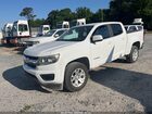 2018 Chevrolet Colorado Lt White vin: 1GCGSCENXJ1165273
