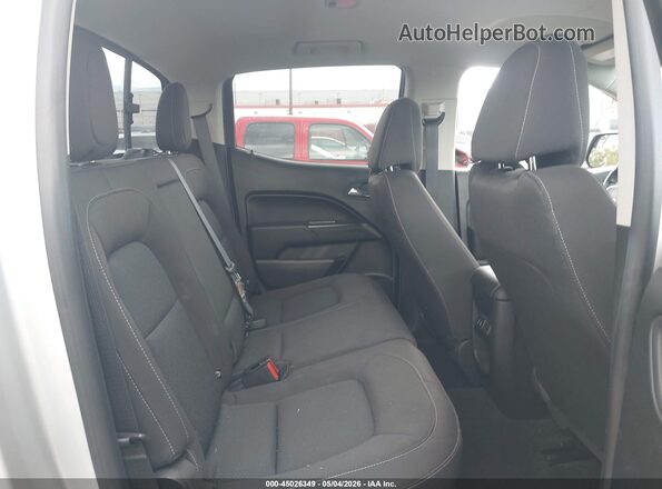1GCGSCENXJ1189007 2018 CHEVROLET COLORADO Silver Widok naklejki z numerem VIN