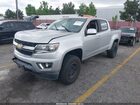 2018 Chevrolet Colorado Lt Silver vin: 1GCGSCENXJ1189007