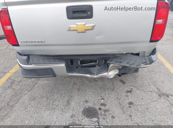 1GCGSCENXJ1189007 2018 CHEVROLET COLORADO Silver 