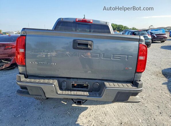 1GCGSDEN0M1293130 2021 CHEVROLET COLORADO Gray Հետևի տեսք