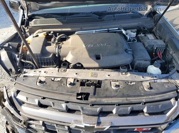 1GCGSDEN0M1293130 2021 CHEVROLET COLORADO Gray Սալոնի հետևի տեսք