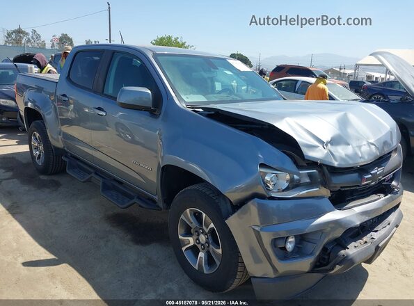 1GCGSDEN1J1109891 2018 CHEVROLET COLORADO Gray Передня права чверть