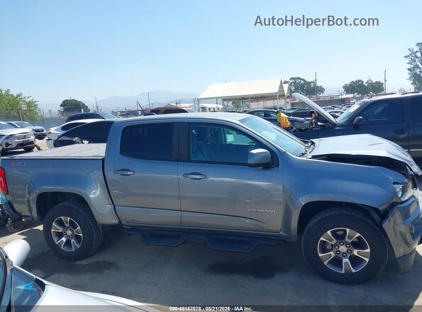 1GCGSDEN1J1109891 2018 CHEVROLET COLORADO Gray Вид задньої частини салону