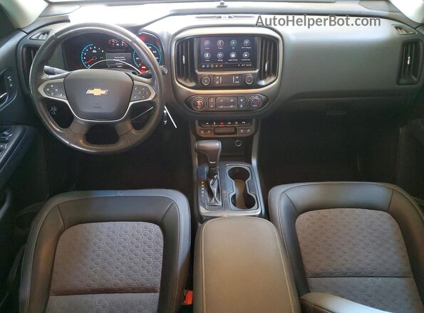 1GCGSDEN1L1235932 2020 CHEVROLET COLORADO White Вид панелі приладів
