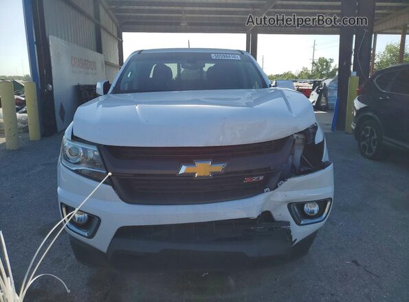 1GCGSDEN7L1231772 2020 CHEVROLET COLORADO Белый Вид спереди