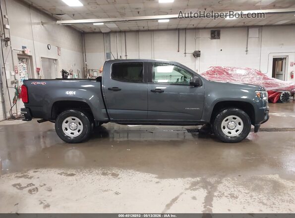 1GCGTBEN0H1250589 2017 CHEVROLET COLORADO Серый Вид задней части салона