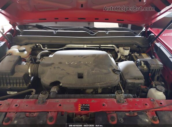 1GCGTBEN2J1260840 2018 CHEVROLET COLORADO Red Vista trasera