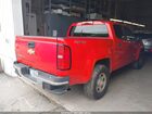 2018 Chevrolet Colorado Wt Red vin: 1GCGTBEN2J1260840