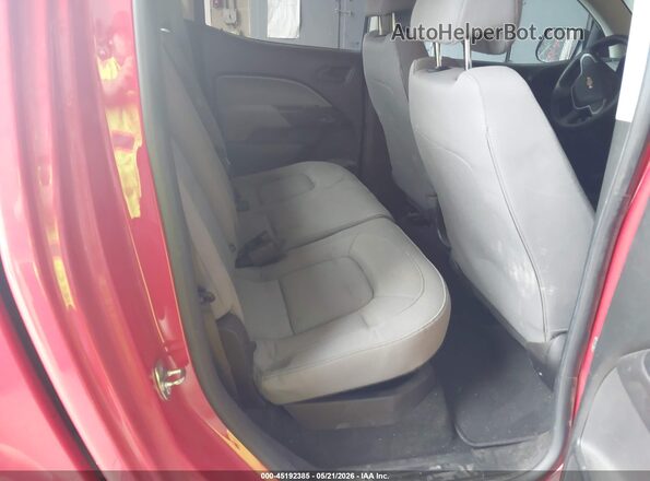 1GCGTBEN2J1260840 2018 CHEVROLET COLORADO Red Vista de la etiqueta del VIN
