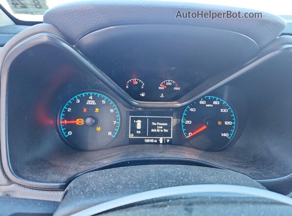 1GCGTBEN2K1309875 2019 CHEVROLET COLORADO Черный Вид щитка приборов