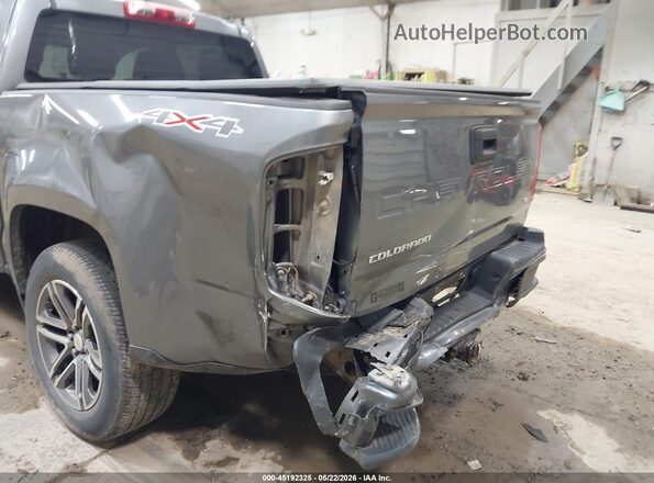 1GCGTBEN9M1275193 2021 CHEVROLET COLORADO Серый Вид спереди