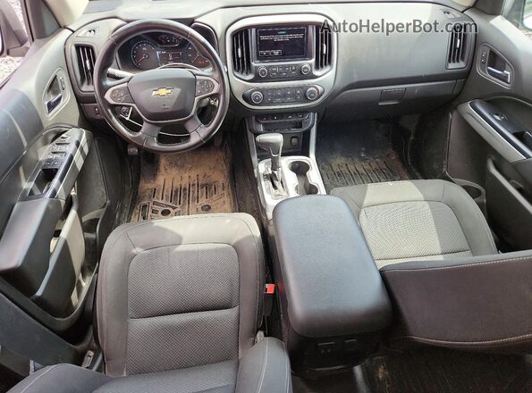 1GCGTCE38G1107702 2016 CHEVROLET COLORADO Белый Вид панели приборов
