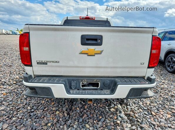 1GCGTCE38G1107702 2016 CHEVROLET COLORADO Белый Вид сзади