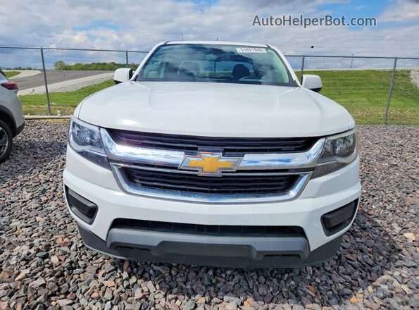 1GCGTCE38G1107702 2016 CHEVROLET COLORADO Белый Вид спереди