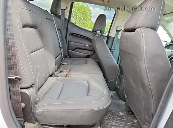 1GCGTCE38G1107702 2016 CHEVROLET COLORADO Белый Вид задних сидений