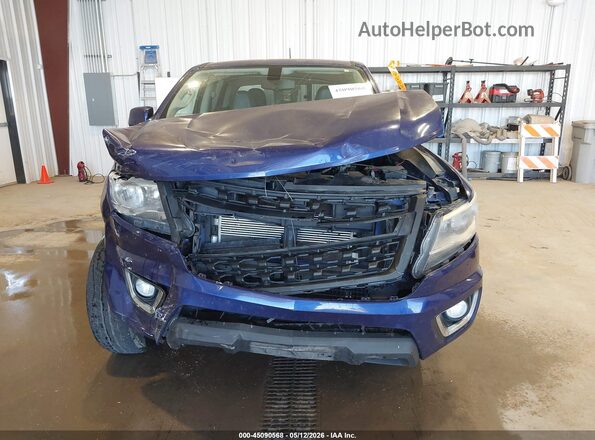 1GCGTCE3XG1217506 2016 CHEVROLET COLORADO Blue Vista del cuadro de instrumentos