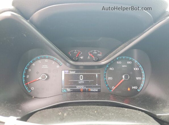 1GCGTCE3XG1224892 2016 CHEVROLET COLORADO Белый Вид щитка приборов
