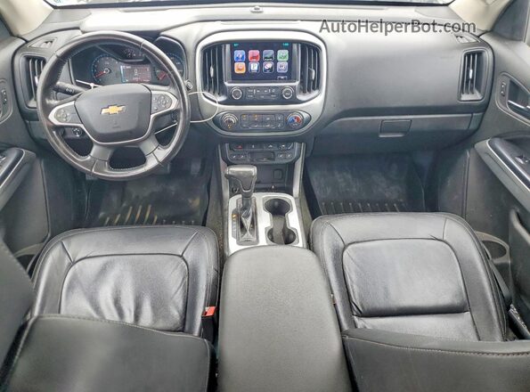 1GCGTCE3XG1224892 2016 CHEVROLET COLORADO Белый Вид панели приборов