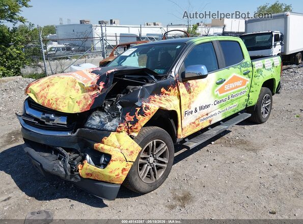 1GCGTCEN0K1264991 2019 CHEVROLET COLORADO Green Առջևի ձախ երեք քառորդ տեսարան