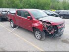 2021 Chevrolet Colorado Lt Бордовый vin: 1GCGTCEN0M1133384