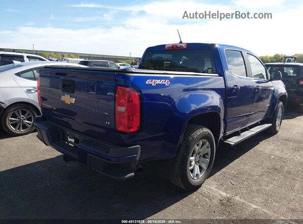 1GCGTCEN2H1222220 2017 CHEVROLET COLORADO Blue Tył prawy